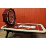 Card roulette table