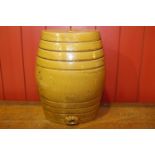 19th C. ceramic three Gallon glazed dispenser