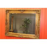 Giltwood wall mirror