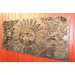 Wooden wall plaque