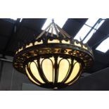 Decorative bronze centre light