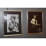 Pair of Rock Artists coloured prints