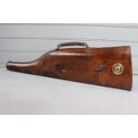 Leg of Mutton leather gun case