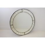 Decorative wall mirror.