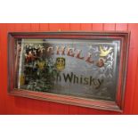 Mitchell's Old Irish Whiskey advertising mirror