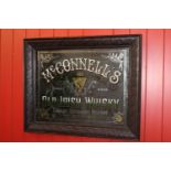 McConnell's Old Irish Whiskey mirror