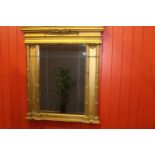 Giltwood wall mirror