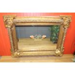 Gilt wall mirror