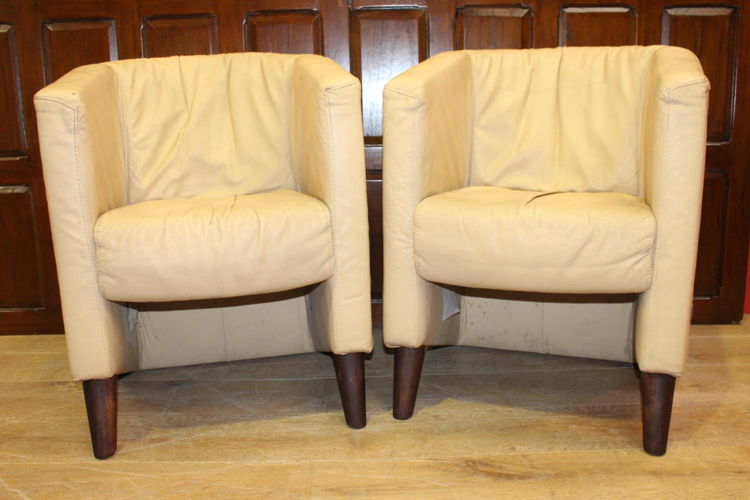 Pair of tub chairs