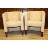 Pair of tub chairs