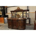 19th C. bar back