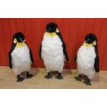 Set of three Empire penguins