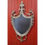 Giltwood wall mirror