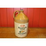 Early 20th C. earthenware flagon