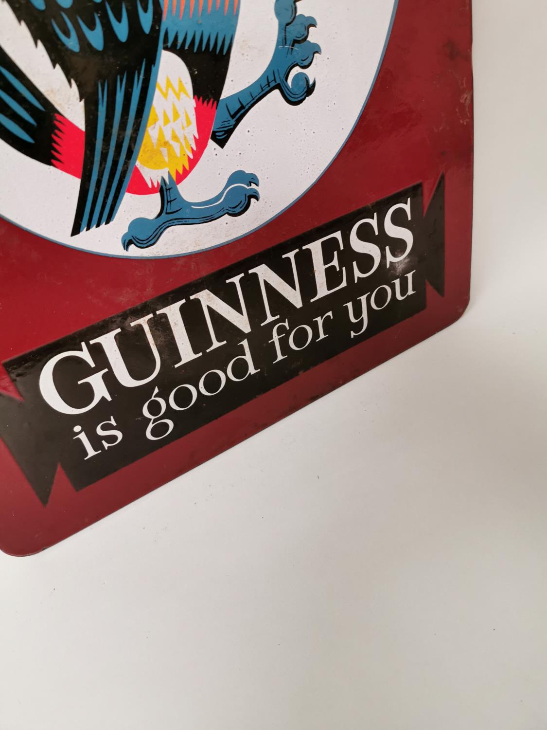 Guinness Toucan enamel advertising sign - Image 6 of 6