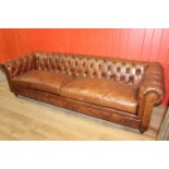 Four seater Chesterfield sofa