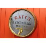 Watts Tyrconnell Whiskey barrel end mirror