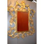 Giltwood mirror