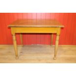 Beech farmhouse kitchen table