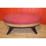 Upholstered foot stool