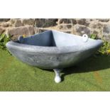 Cast iron trough