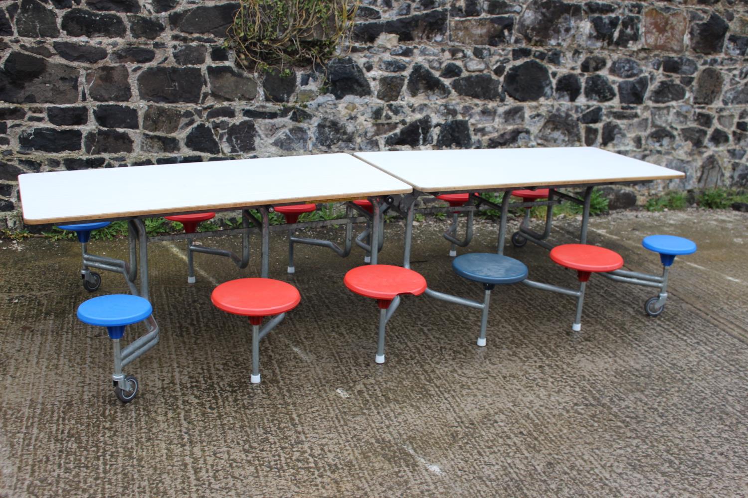 Children's two picnic table and seats