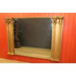 Giltwood overmantle