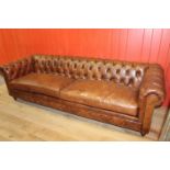 Four seater Chesterfield sofa