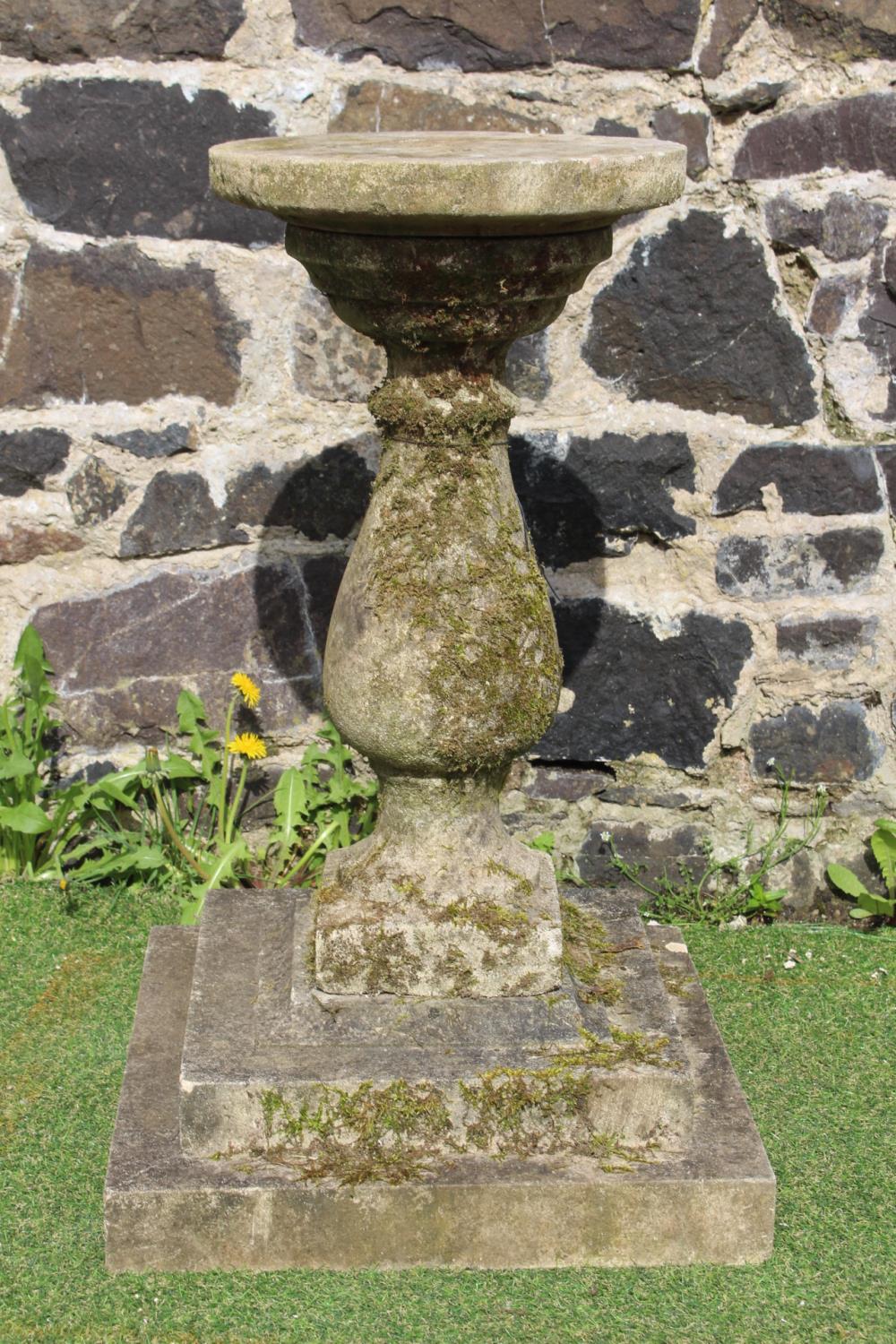 Stone pedestal