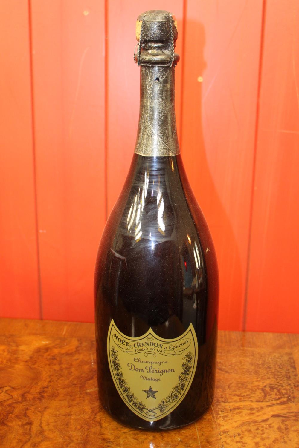 Dom Perignon champagne bottle