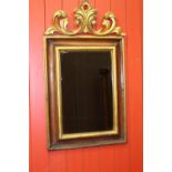 Giltwood wall mirror