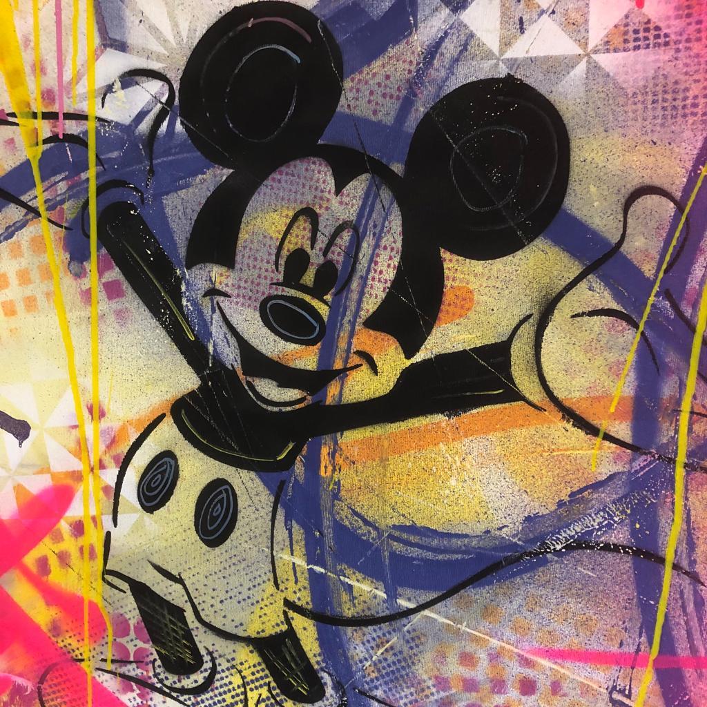 Parscha Mirghawameddin Mickey No 1 Acrylic On Canvas - Image 2 of 4