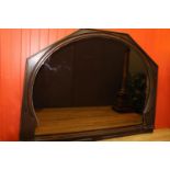 Oak framed mirror