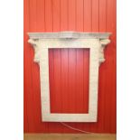 Plaster frame