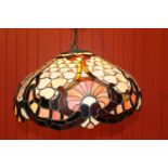 Tiffany style hanging lampshade