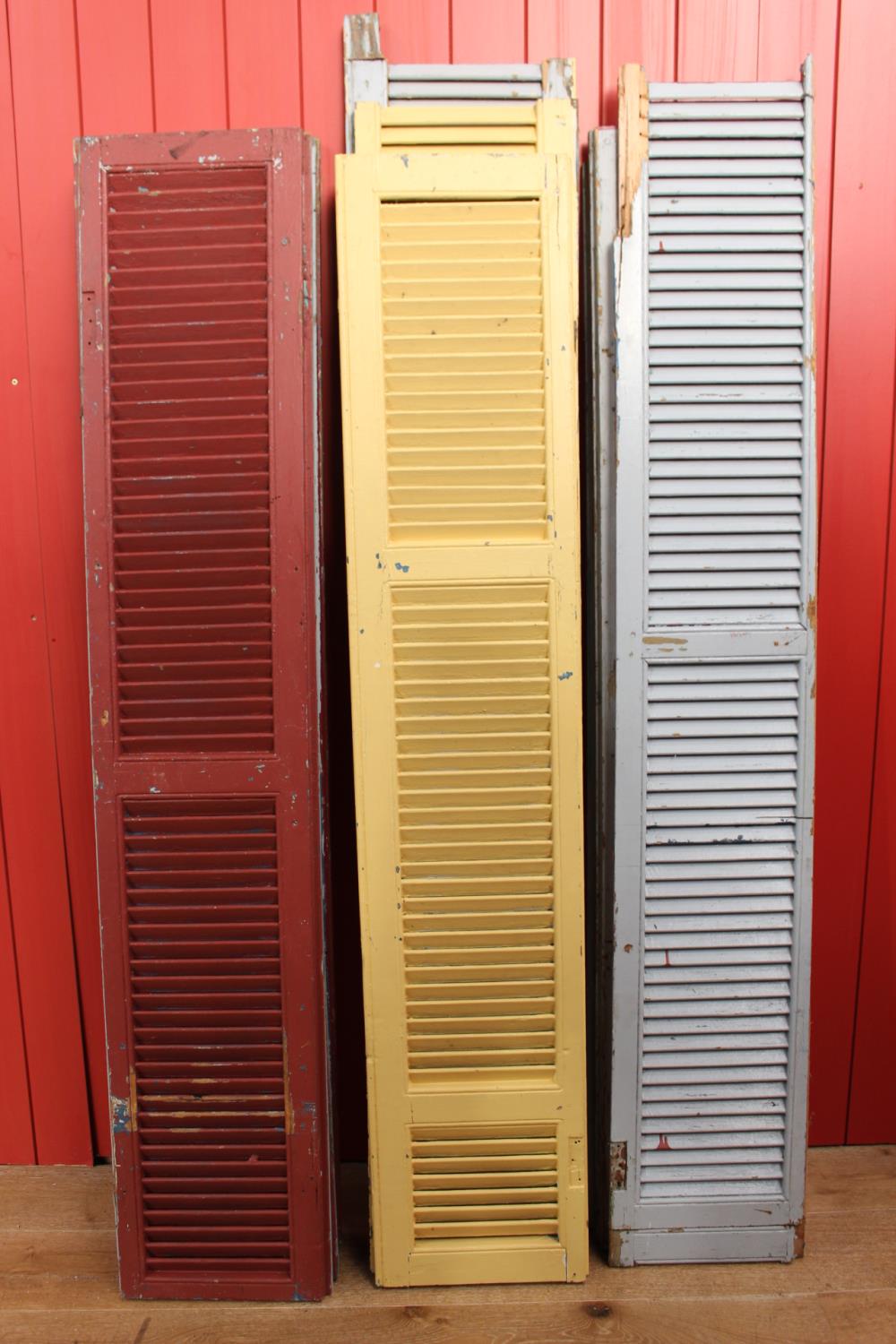 Wooden shutters