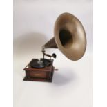 Early 20th. C. Union gramophone.