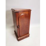 19th. C. mahogany bedside locker