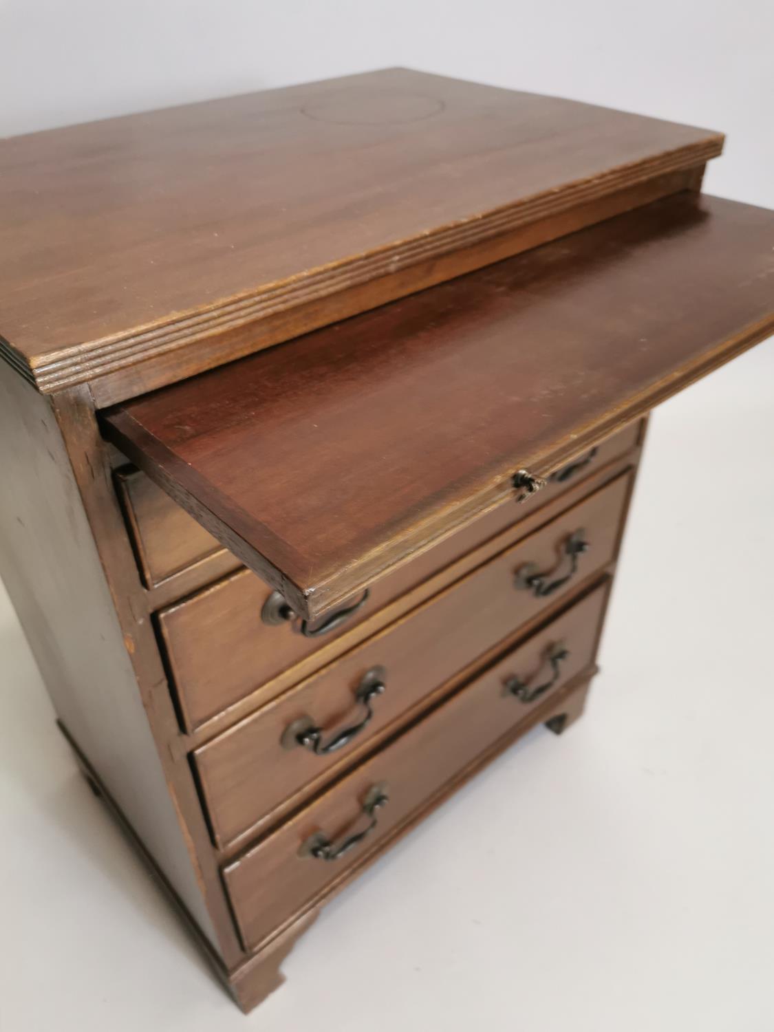 Edwardian mahogany chest - Image 4 of 7