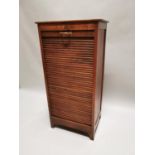 Early 20th. C. oak filing cabinet