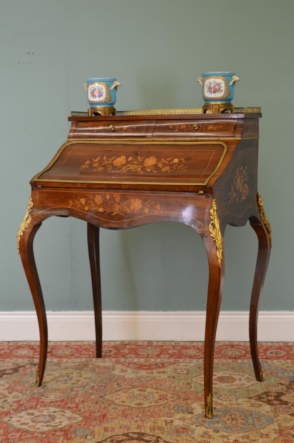 Regency rosewood card table