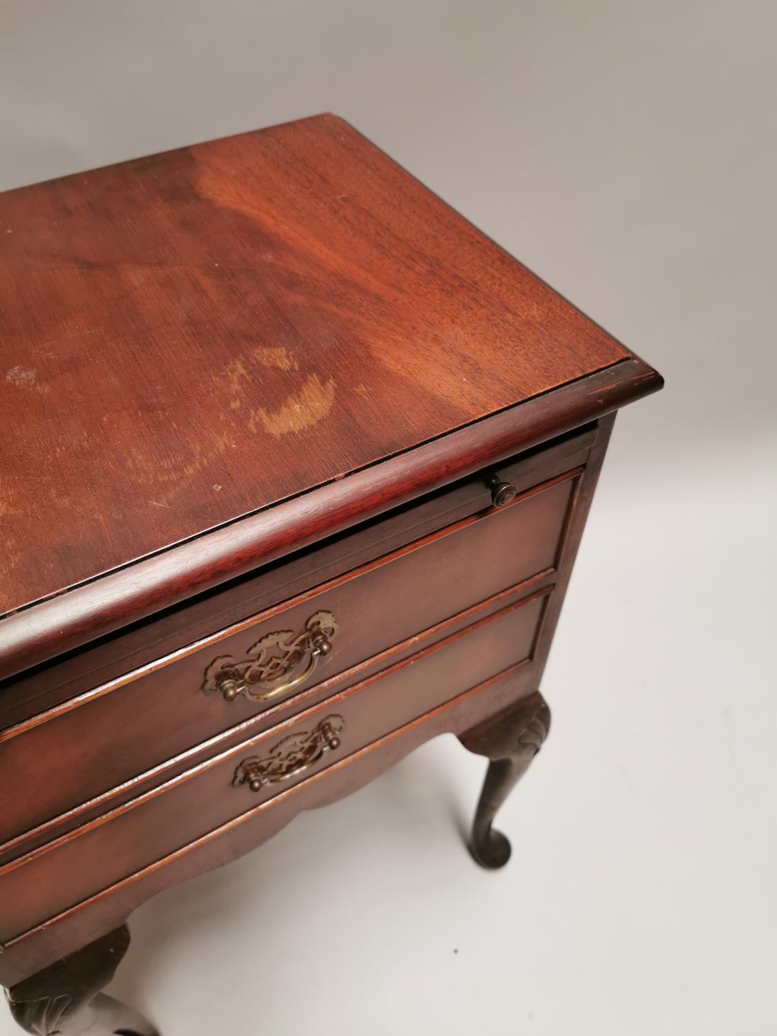 Edwardian bedside locker - Image 3 of 5