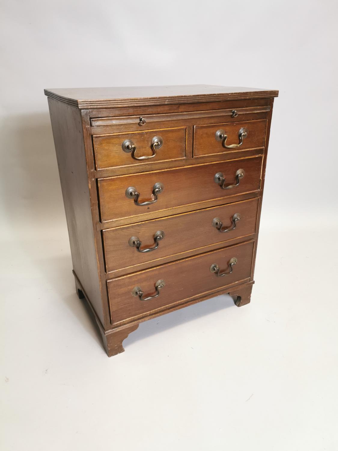 Edwardian mahogany chest