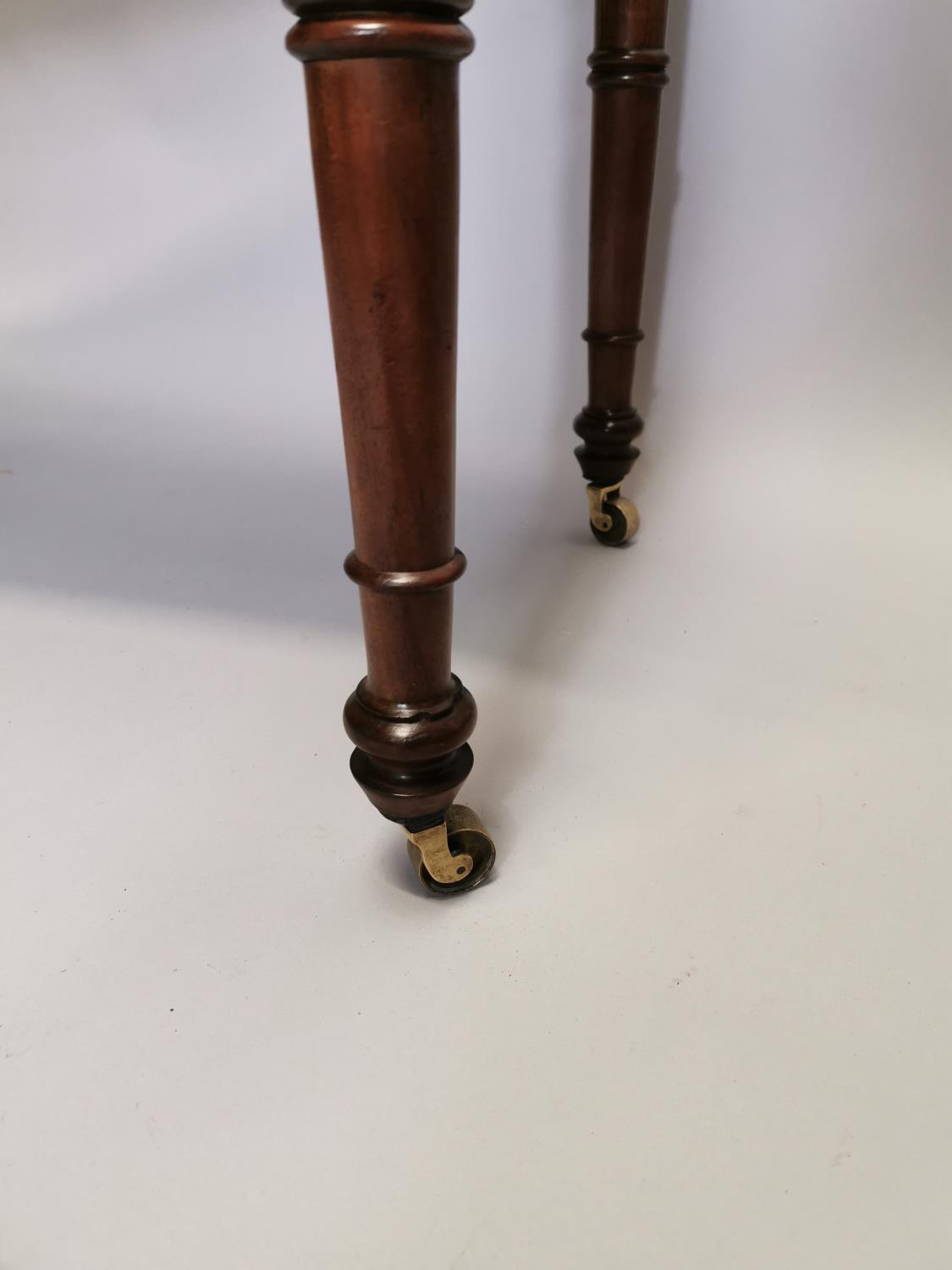 19th. C. mahogany side table - Image 8 of 8