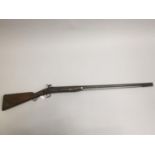 19th. C. percussion cap rifle.