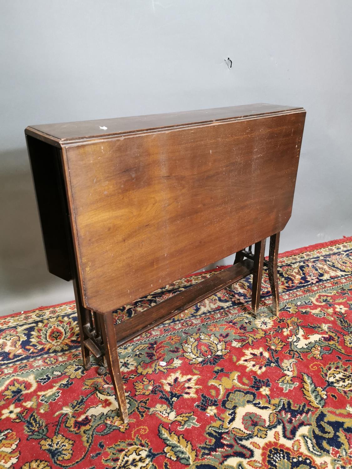 Edwardian mahogany Sutherland table