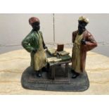 Cold Painted Bronze - "Bookseller"