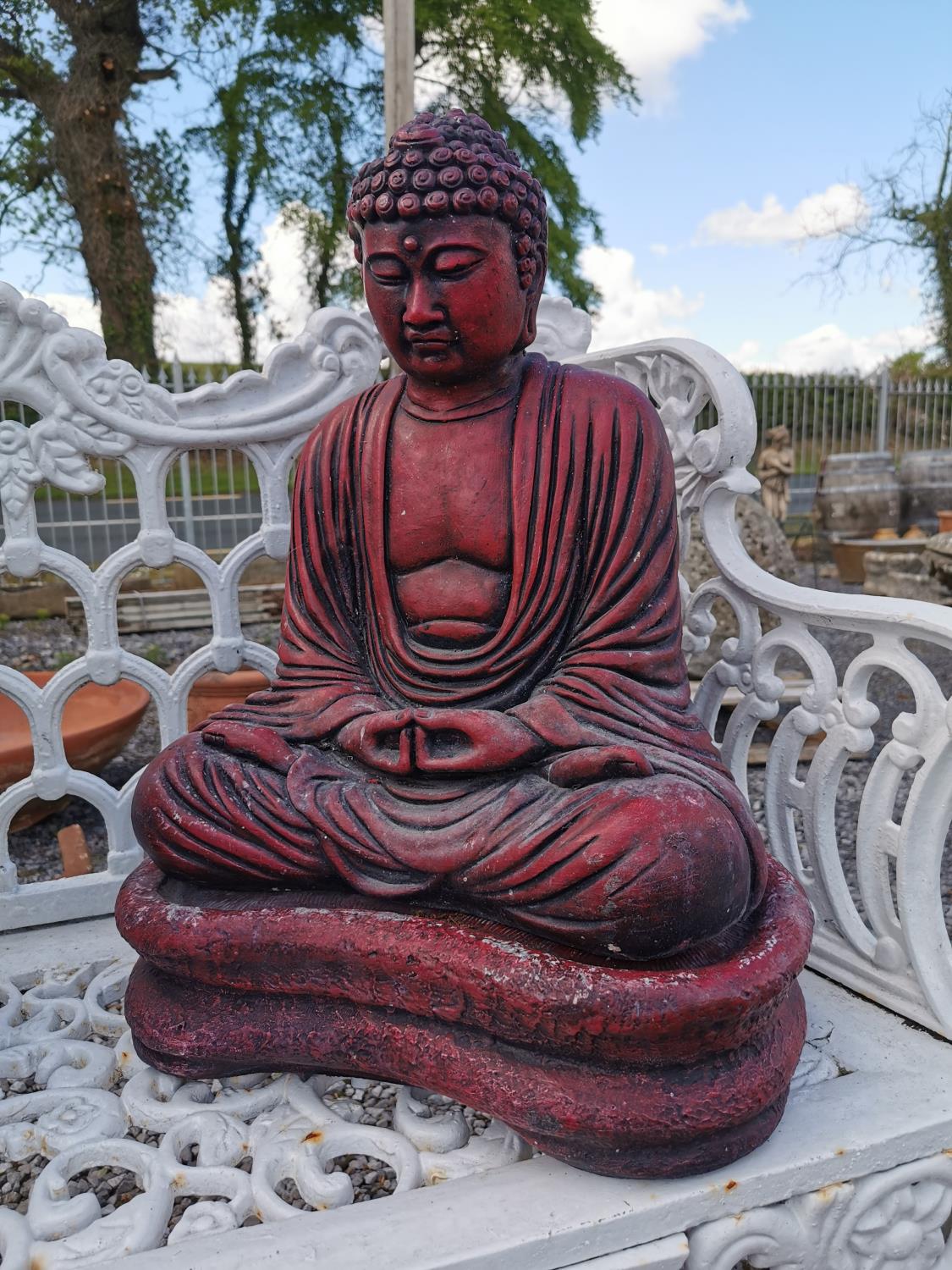 Composition Buddha statue.
