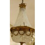 Large Sac de Pearls Chandelier