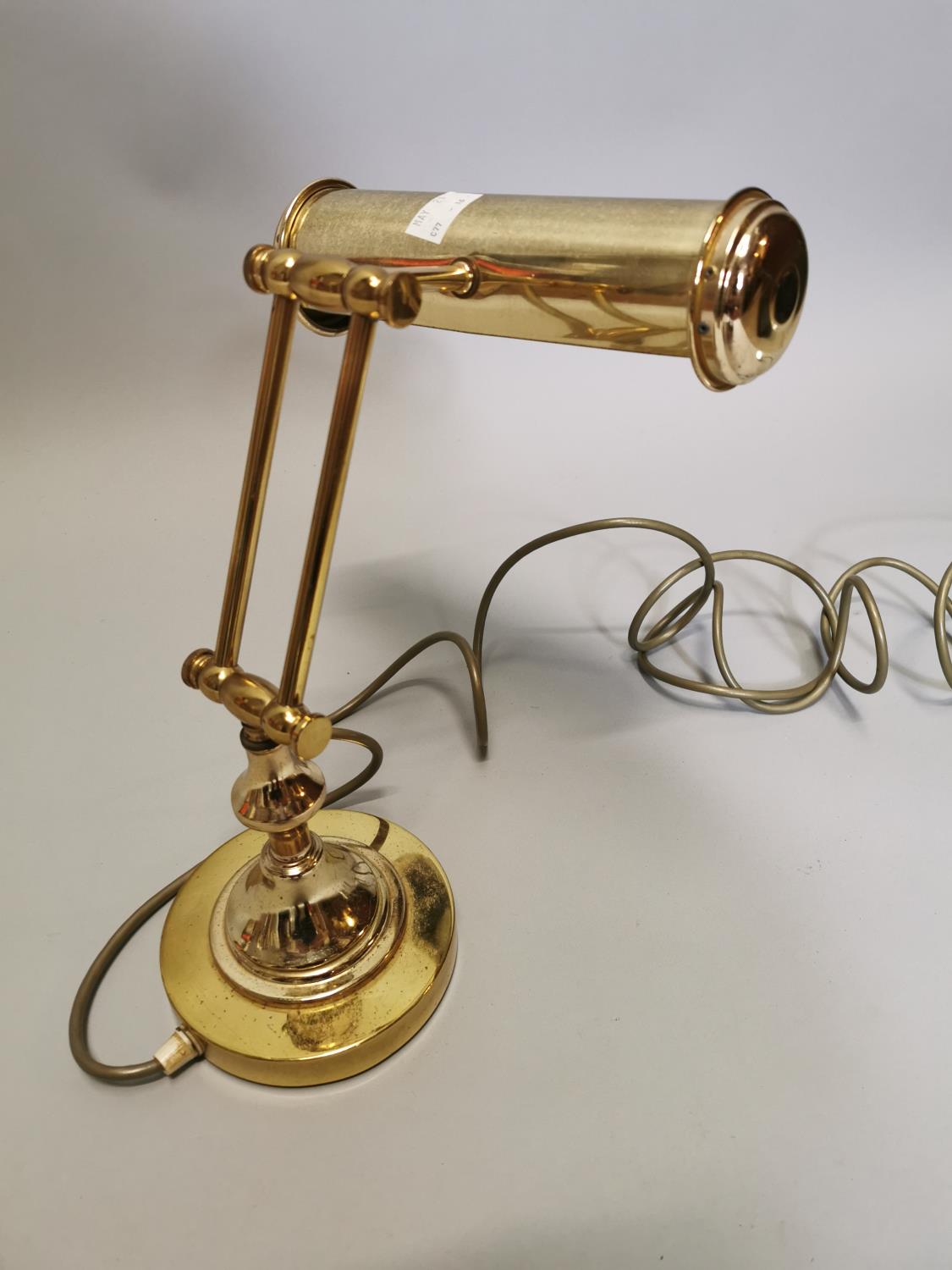 Brass desk lamp. - Image 5 of 5